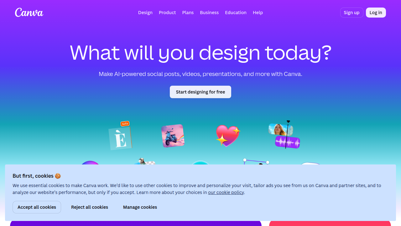 Experience Canva's Magic Studio, which integrates AI image generation directly into the design platform, making advanced tools accessible for everyone.