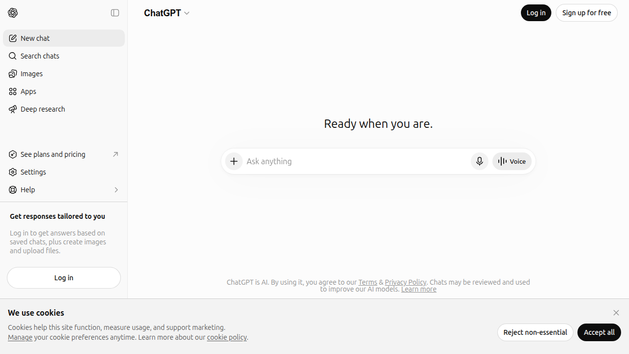ChatGPT provides powerful generative AI capabilities, essential for marketing consultants for content and strategy.