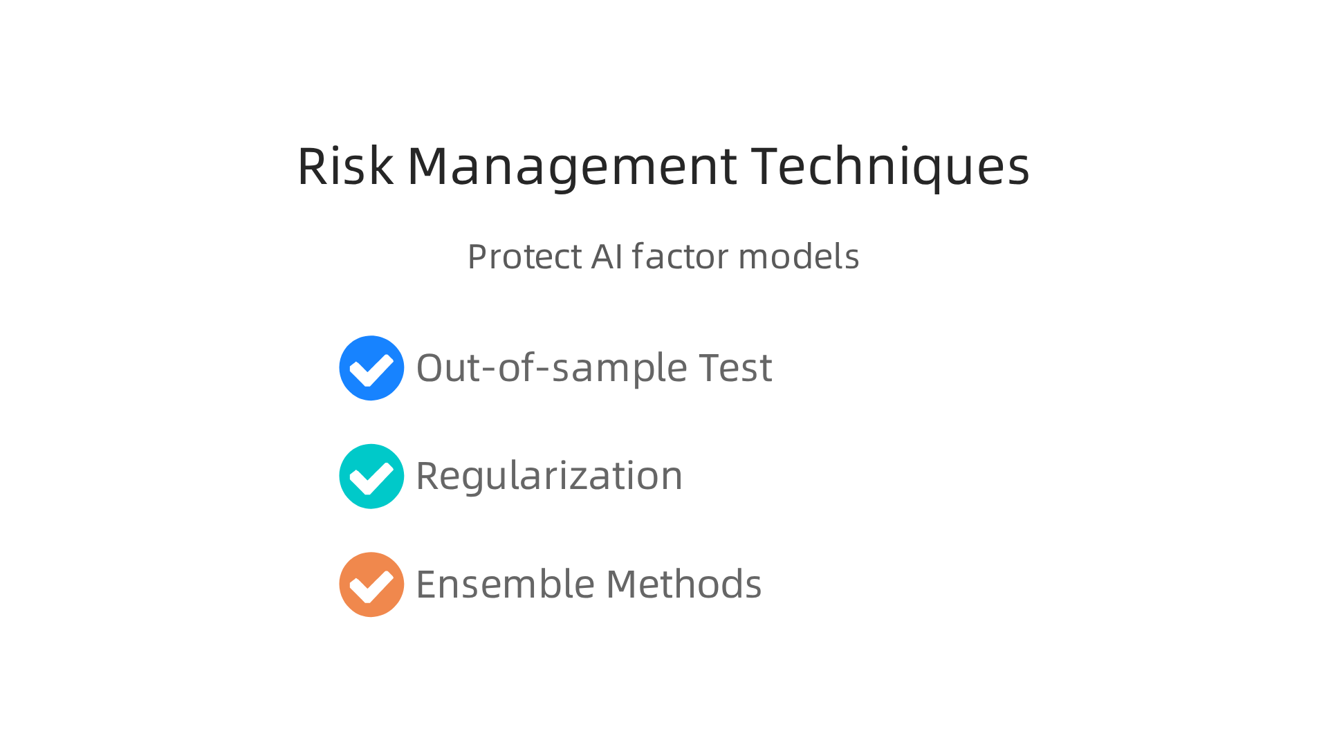 Key techniques for investment analysts to protect against common risks like overfitting in AI factor models.