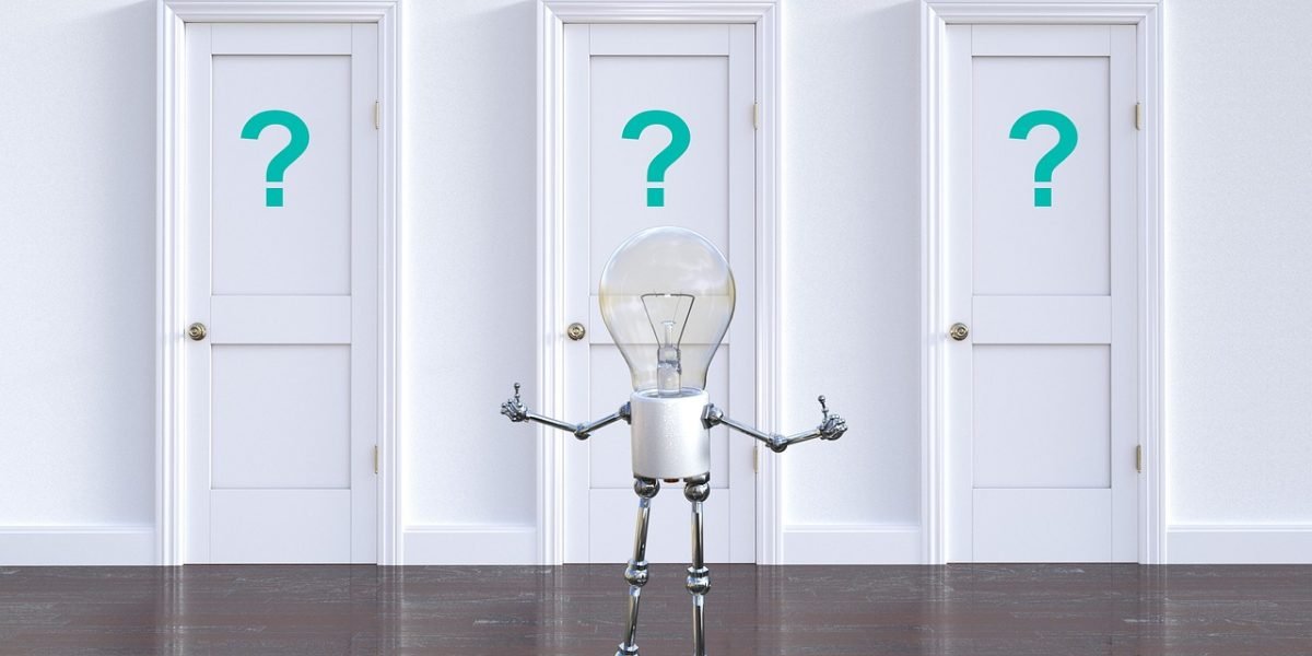 A professional making a strategic decision, weighing the pros and cons of different AI frameworks for their organization.